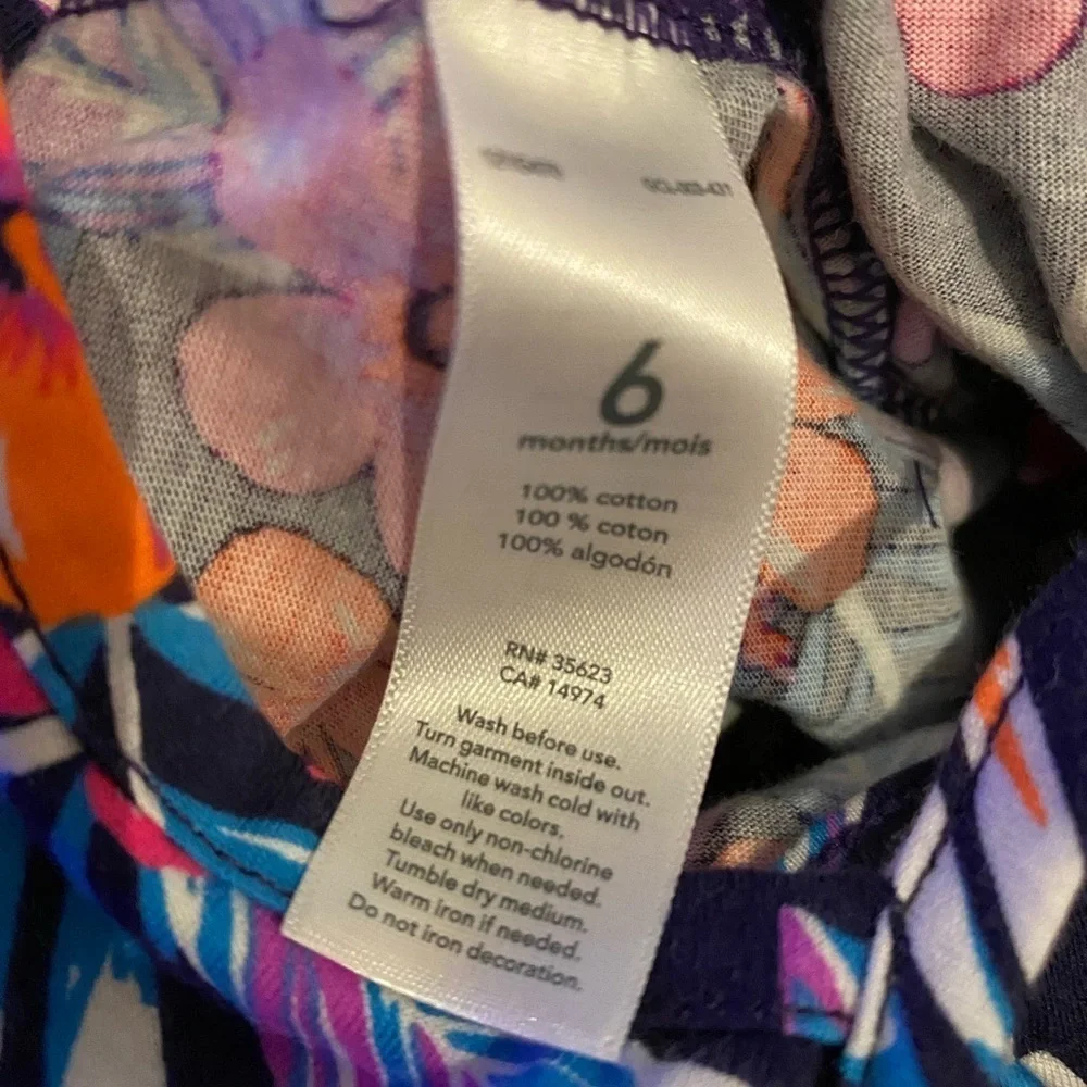 NWT Carter's floral dress with pink sweater set